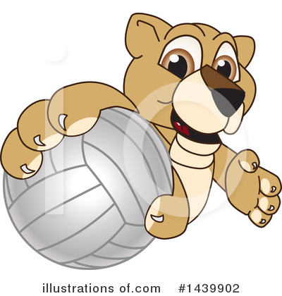 Royalty-Free (RF) Lion Cub Mascot Clipart Illustration by Mascot Junction - Stock Sample #1439902