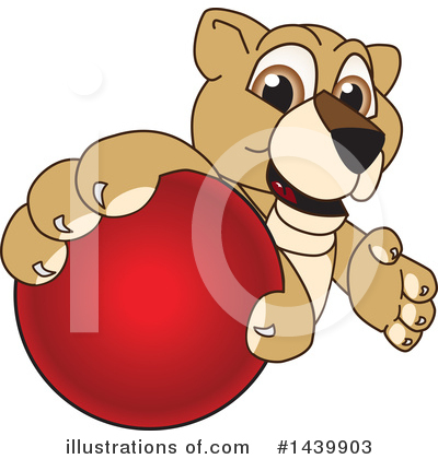 Lion Cub Mascot Clipart #1439903 by Mascot Junction