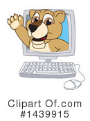 Lion Cub Mascot Clipart #1439915 by Mascot Junction