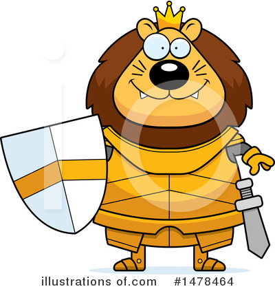 Lion Knight Clipart #1478464 by Cory Thoman