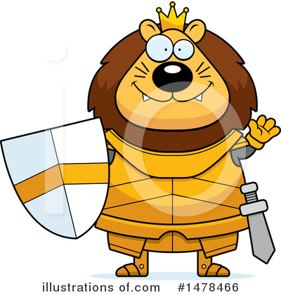 Lion Knight Clipart #1478466 by Cory Thoman