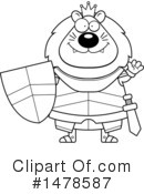 Lion Knight Clipart #1478587 by Cory Thoman