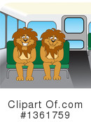 Lion School Mascot Clipart #1361759 by Mascot Junction