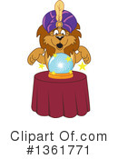 Lion School Mascot Clipart #1361771 by Mascot Junction