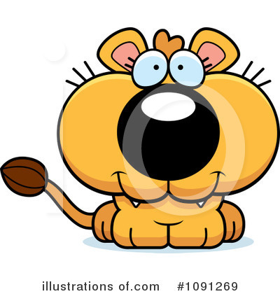 Male Lion Clipart #1091269 by Cory Thoman