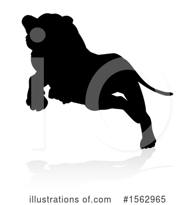 Royalty-Free (RF) Lioness Clipart Illustration by AtStockIllustration - Stock Sample #1562965