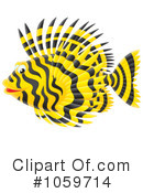 Lionfish Clipart #1059714 by Alex Bannykh