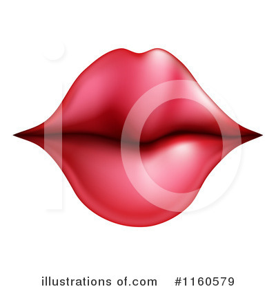 Royalty-Free (RF) Lips Clipart Illustration by AtStockIllustration - Stock Sample #1160579