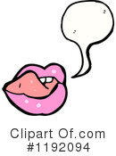 Lips Clipart #1192094 by lineartestpilot