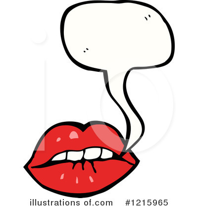 Royalty-Free (RF) Lips Clipart Illustration by lineartestpilot - Stock Sample #1215965