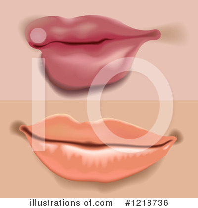 Royalty-Free (RF) Lips Clipart Illustration by dero - Stock Sample #1218736