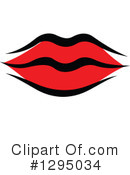 Lips Clipart #1295034 by Vector Tradition SM