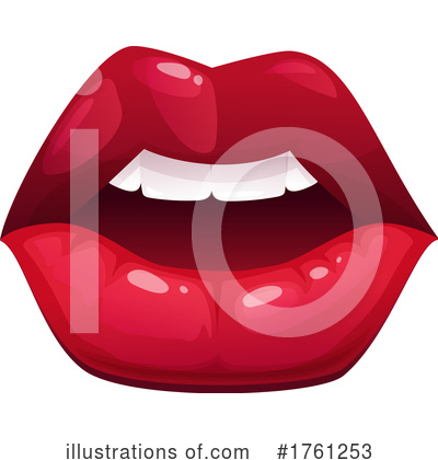 Lip Clipart #1761253 by Vector Tradition SM