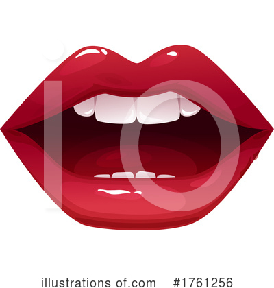 Royalty-Free (RF) Lips Clipart Illustration by Vector Tradition SM - Stock Sample #1761256