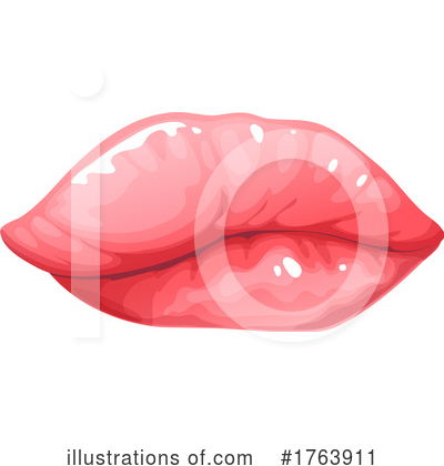 Lips Clipart #1763911 by Vector Tradition SM