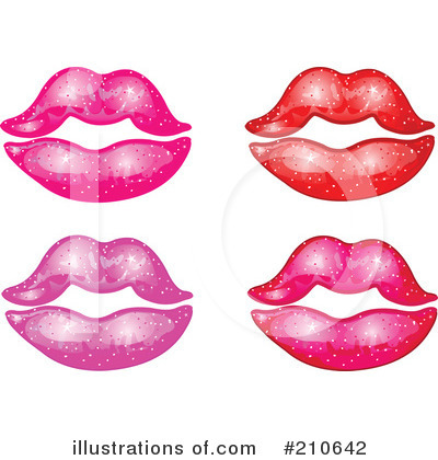 Royalty-Free (RF) Lips Clipart Illustration by yayayoyo - Stock Sample #210642