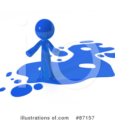 Blue Collection Clipart #87157 by Leo Blanchette