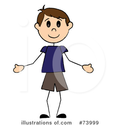Royalty-Free (RF) Little Boy Clipart Illustration by Pams Clipart - Stock Sample #73999