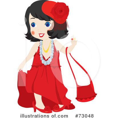 Dress Clipart #73048 by Rosie Piter