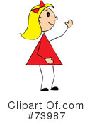Little Girl Clipart #73987 by Pams Clipart