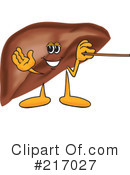 Liver Mascot Clipart #217027 by Mascot Junction