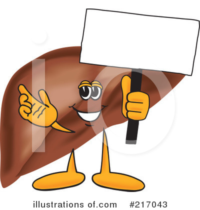 Liver Mascot Clipart #217043 by Mascot Junction