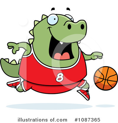 Basketball Clipart #1087365 by Cory Thoman