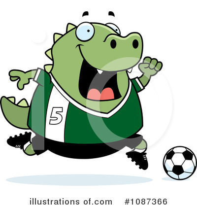Soccer Clipart #1087366 by Cory Thoman