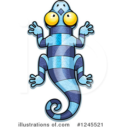 Chameleon Clipart #1245521 by Cory Thoman