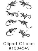 Lizard Clipart #1304549 by Vector Tradition SM