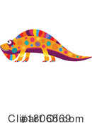 Lizard Clipart #1806569 by Vector Tradition SM