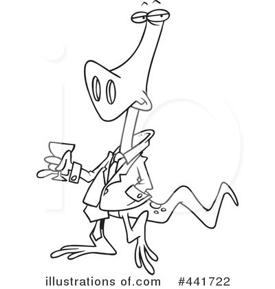 Royalty-Free (RF) Lizard Clipart Illustration by toonaday - Stock Sample #441722