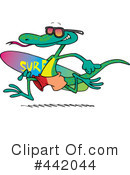 Lizard Clipart #442044 by toonaday