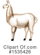 Llama Clipart #1535426 by Vector Tradition SM