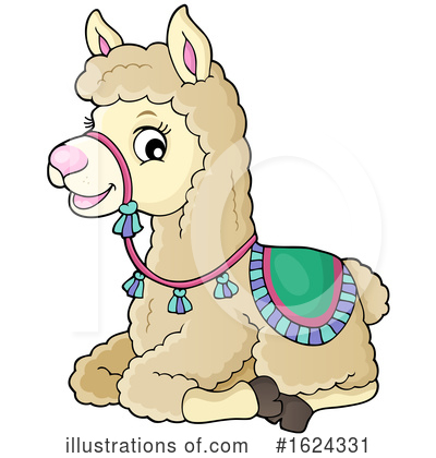 Llama Clipart #1624331 by visekart