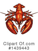 Lobster Clipart #1439443 by Vector Tradition SM