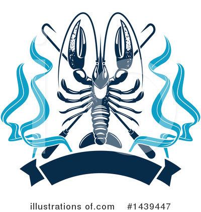 Lobster Clipart #1439447 by Vector Tradition SM