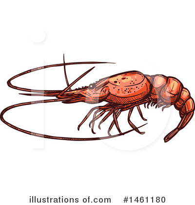 Royalty-Free (RF) Lobster Clipart Illustration by Vector Tradition SM - Stock Sample #1461180