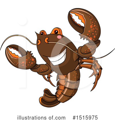 Lobster Clipart #1515975 by Pushkin