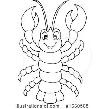 Lobster Clipart #1660568 by visekart