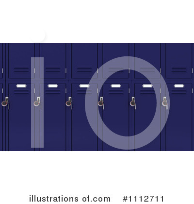 Royalty-Free (RF) Lockers Clipart Illustration by KJ Pargeter - Stock Sample #1112711