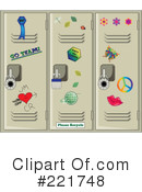 Lockers Clipart #221748 by Pams Clipart