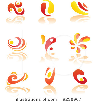 Royalty-Free (RF) Logos Clipart Illustration by yayayoyo - Stock Sample #230907
