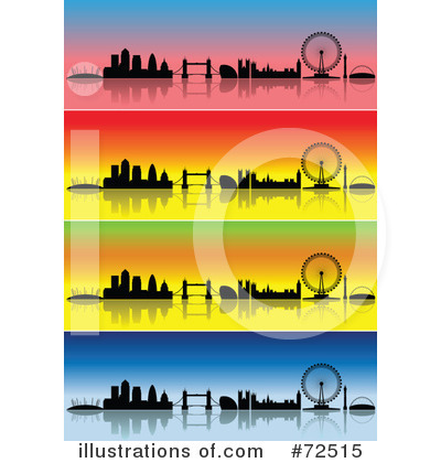 London Skyline Clipart #72515 by cidepix