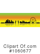 London Skyline Clipart #1060677 by cidepix