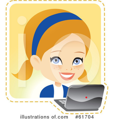 Laptop Clipart #61704 by Monica