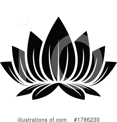 Lotus Flower Clipart #1786230 by Vector Tradition SM