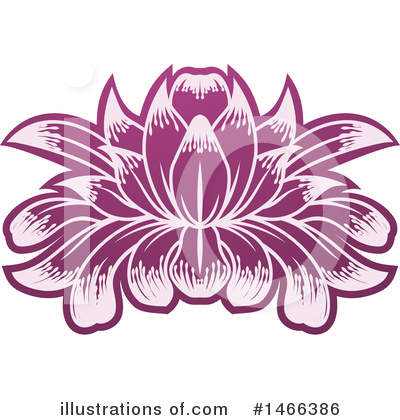 Lotus Clipart #1466386 by AtStockIllustration