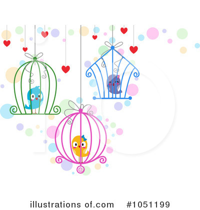 Royalty-Free (RF) Love Birds Clipart Illustration by BNP Design Studio - Stock Sample #1051199