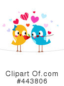 Love Birds Clipart #443806 by BNP Design Studio